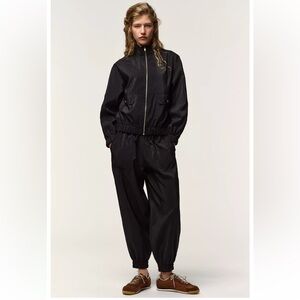 ZARA HIGH COLLAR BOMBER JACKET